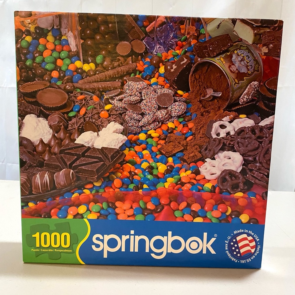 Springbok Chocolate Candy Puzzle - 1000 Pieces 24x30